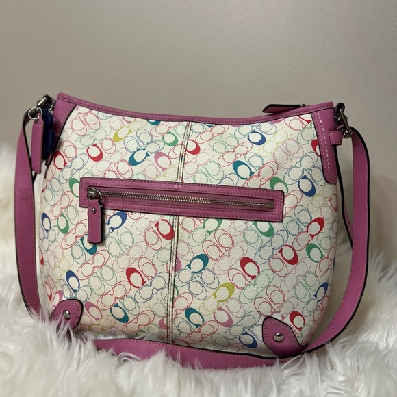 Coach Multicolor Chelsea Hobo F16481 Bag Signature Shoulder - Picture 1 of 13